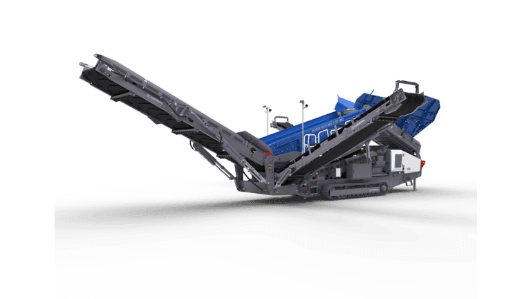 Kleemann MOBISCREEN MSS 1102 PRO mobile scalping screen, featuring a large double-deck screen casing, robust tracked undercarriage, and integrated feed conveyor engineered for high-throughput coarse material screening on demanding job sites.
